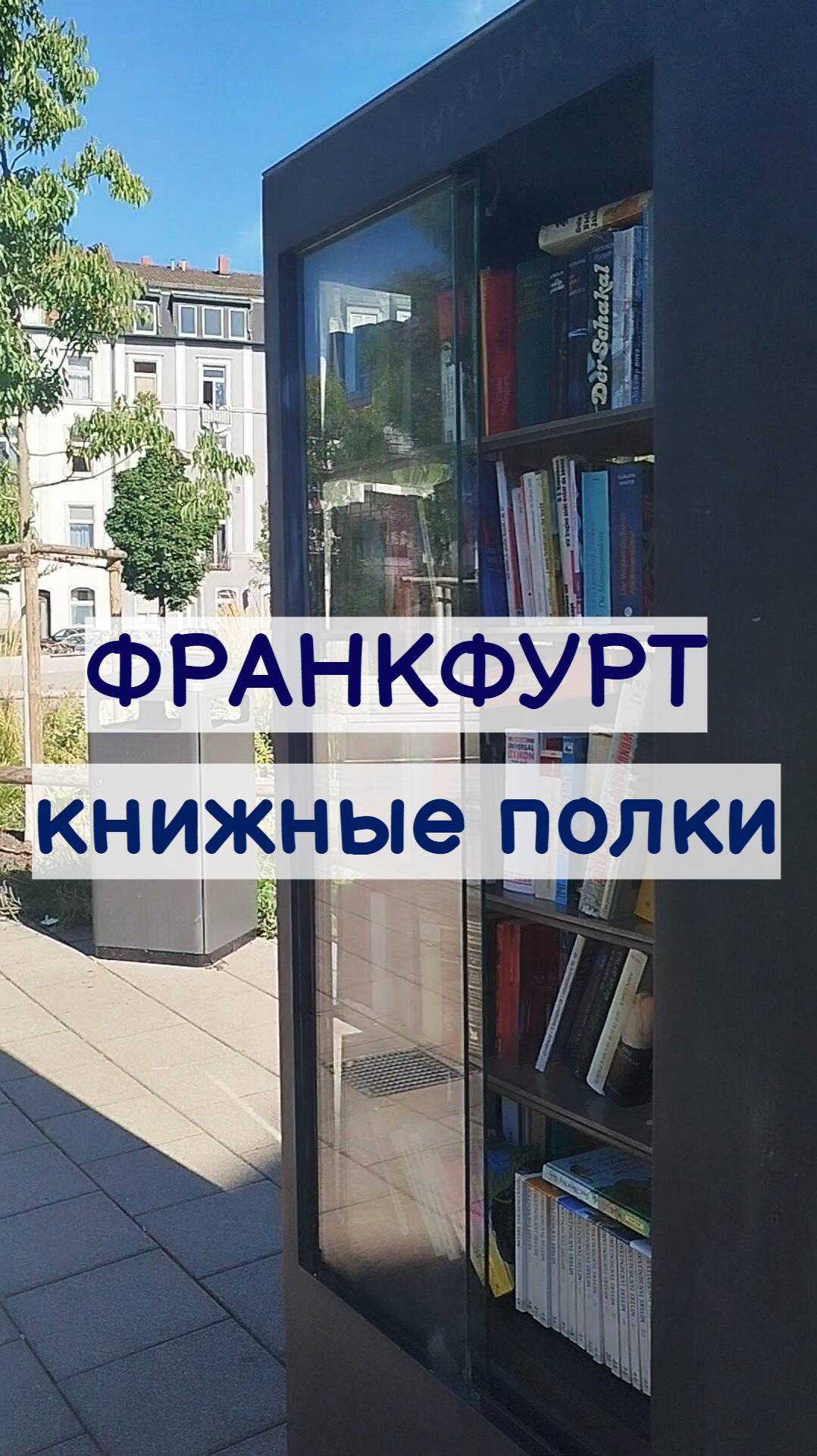 ГЕРМАНИЯ. ФРАНКФУРТ НА МАЙНЕ. НЕДАЛЕКО ОТ ЦЕНТРА. КНИЖНЫЕ ПОКИ НА УЛИЦАХ ГОРОДА. 10.08.24