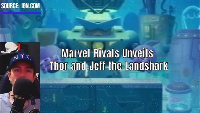 Marvel Rivals Unveils Thor and Jeff the Landshark