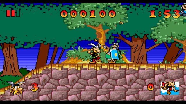 Asterix and the Great Rescue SEGA "Sega Mega Drive"