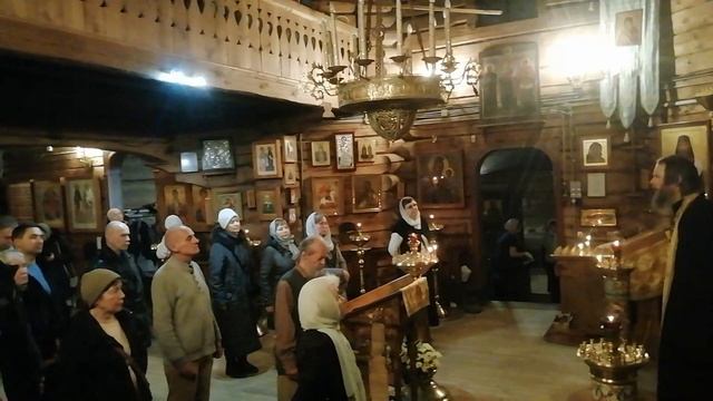 Проповедь на Всенощном бдении в канун Недели 27-й по Пятидесятнице, святых Праотец.  28.12.2024 г.