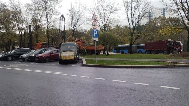 Геологоразведческие работы на территории будущей станции Лебедянская Бирюлёвской линии