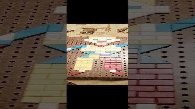 Старая мазаика - собираем человечка!!!