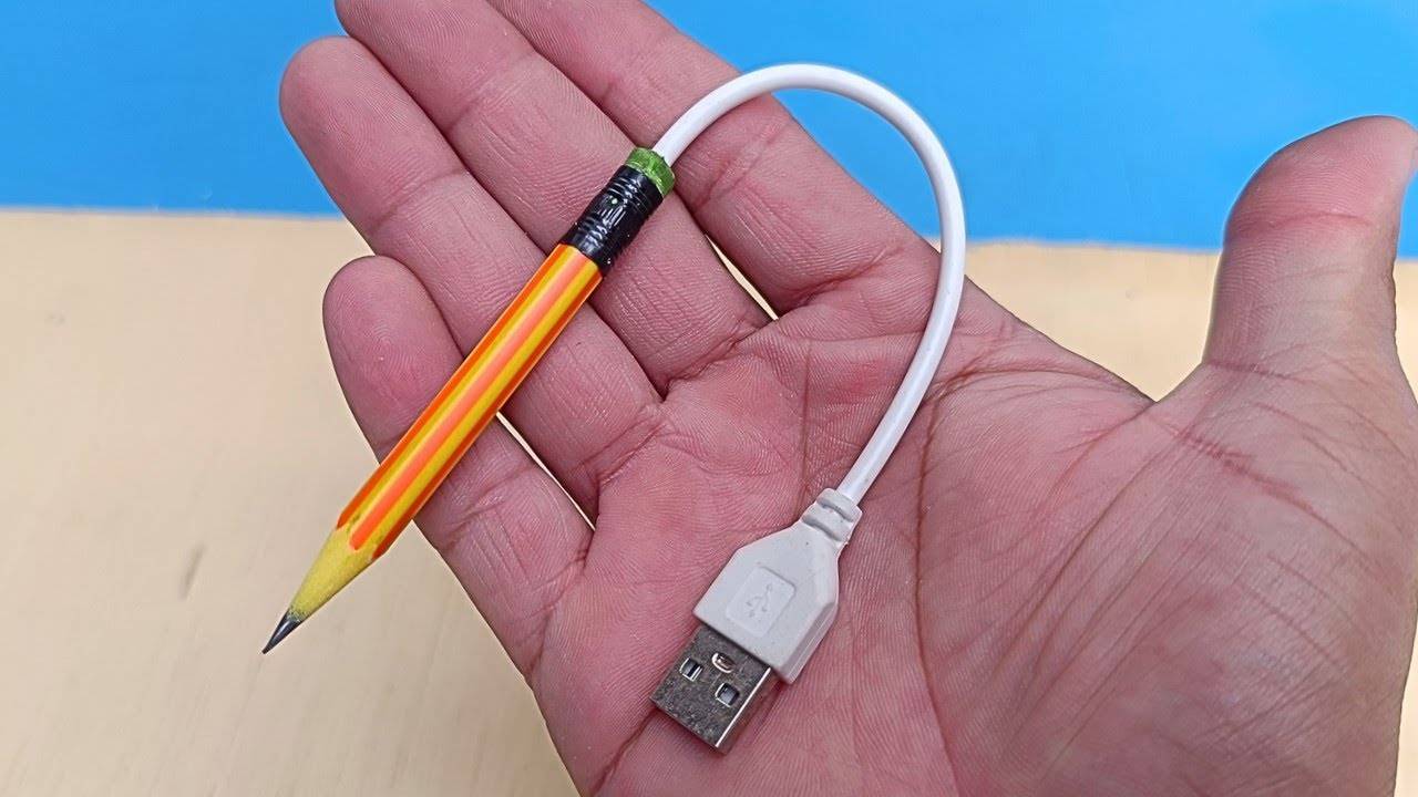 Электрики скрывали это годами! Вставьте USB-кабель в карандаш и удивитесь