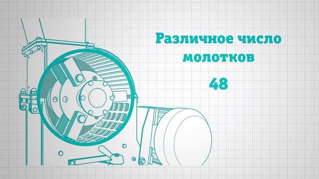 Дробилка молотковая лабораторная МД 2х2 (ВИБРОТЕХНИК)