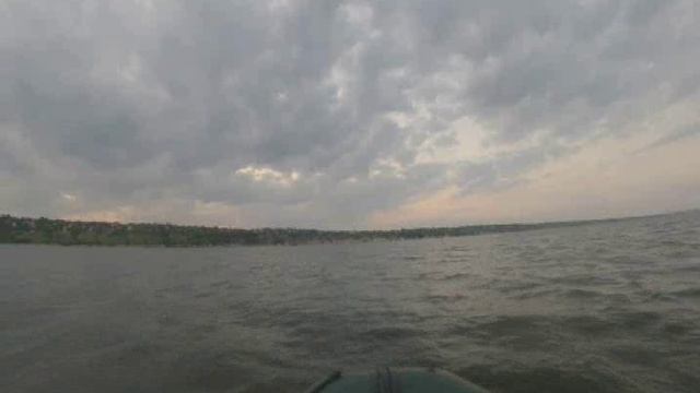 Спасение женщины на реке Южный Буг.