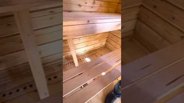 Готовая баня в Томске под ключ - Обзор бани из бруса 2.2x3.8 - Хит сезона!
