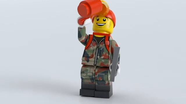 lego человечек спелео