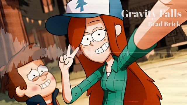 Gravity Falls on guitar. Гравити Фолз на гитаре