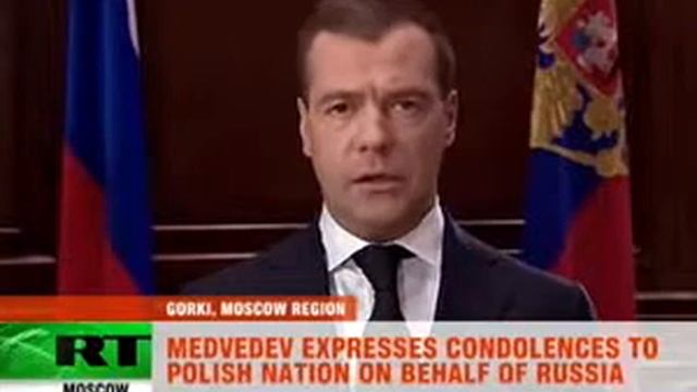 President Medvedev address to the Polish citizens (April 10, 2010)