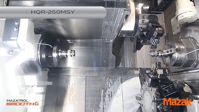 Mazak Hyperquadrex - HQR 250 MSY Lathe