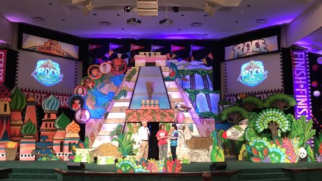 Behind the scenes of AiG’s 2019 Vacation Bible School "The Incredible Race"
