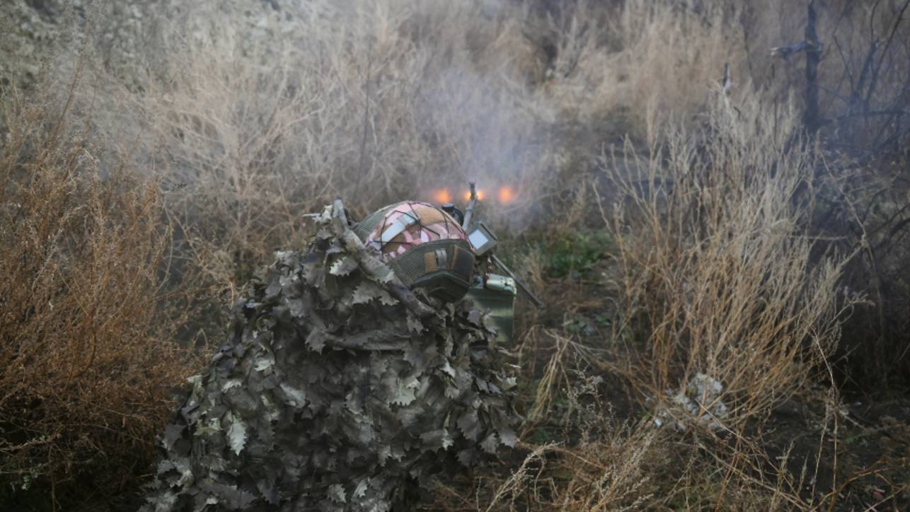 Десантники захватили опорный пункт ВСУ в заброшенном доме в Курской области