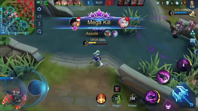 Selena support FT.JeYy & Chinoeii | MOBILE LEGENDS INDONESIA