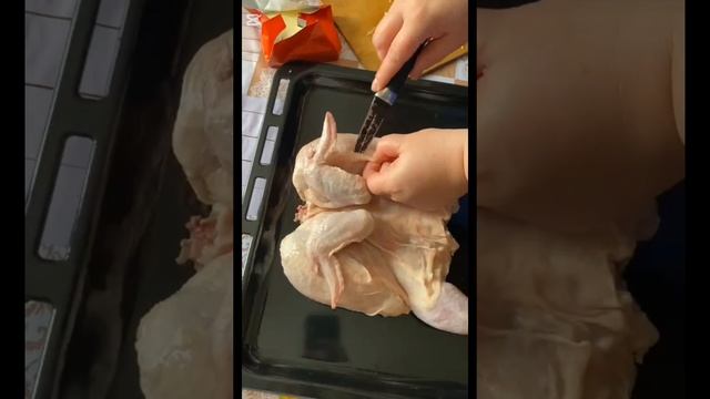 курочка по домашнему,один из способов приготовления