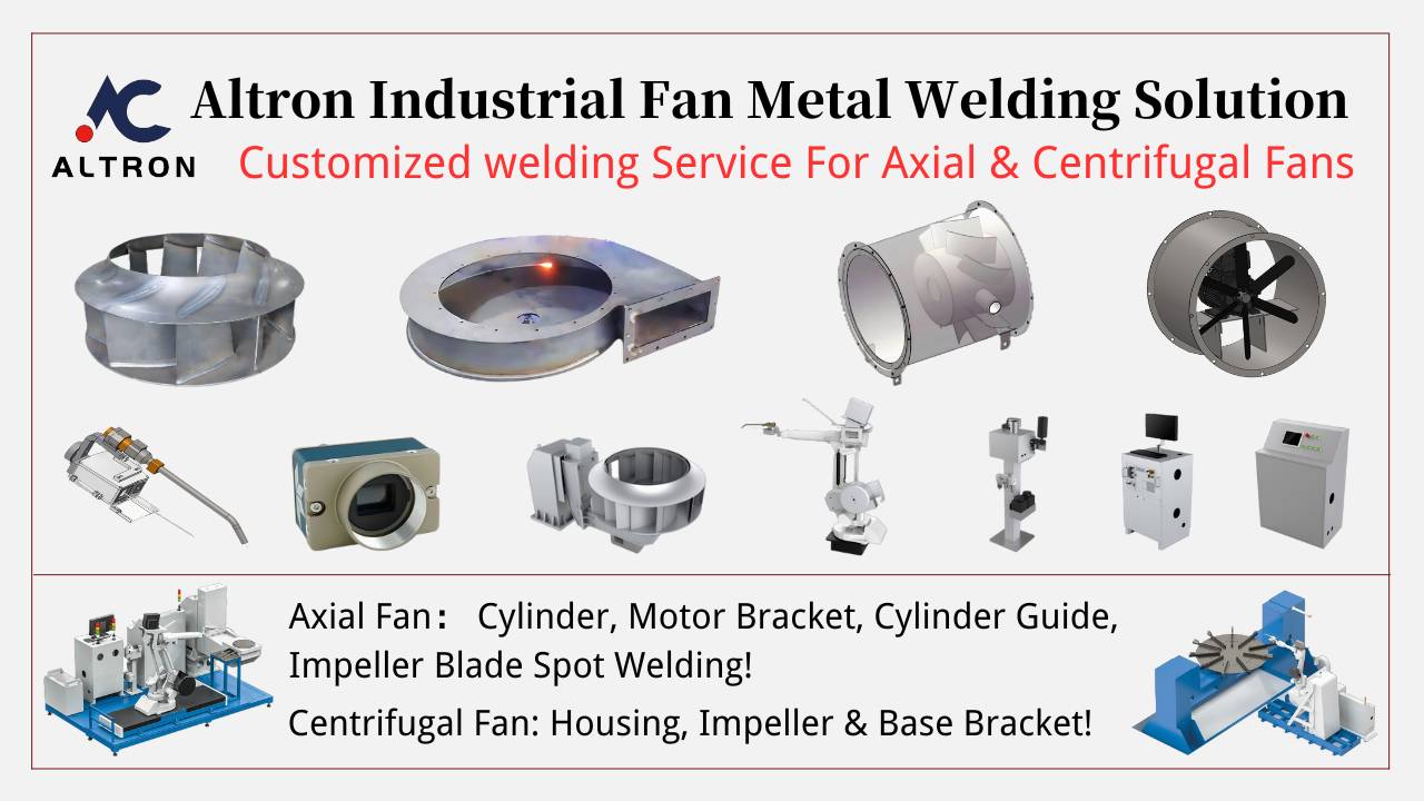 Решения для сварки металла промышленными вентиляторами: (осевые и центробежные)