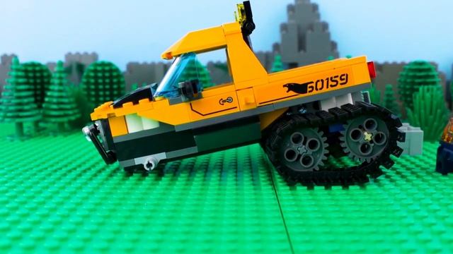 Man Vs Skunk Lego Stopmotion | Billy Bricks | Lego Stopmotion