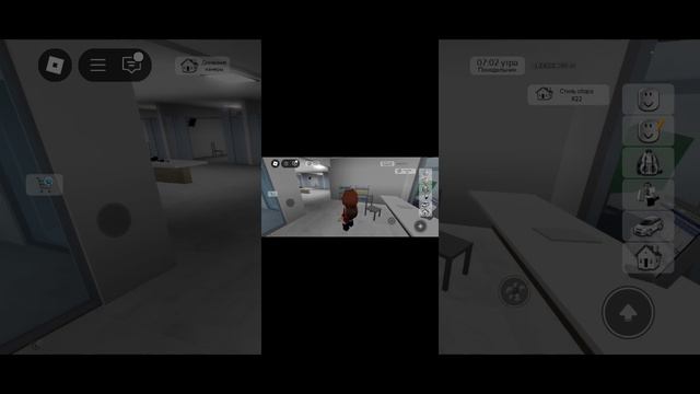 учу ульяну играть роблокс