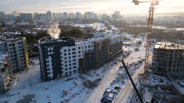 ЛЕС. Ход строительства. Декабрь
