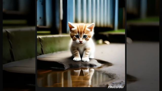 бедный котик