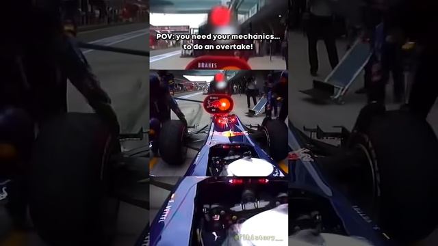 Когда механики помогают вам в обгоне других автомобилей #f1 #f12024