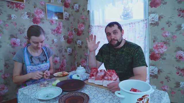 КУПИЛ 2 ДОМА В ДЕРЕВНЕ _ ТАКОЕ БЛЮДО ИЗ ПЕЧИ ДОЛЖЕН ПОПРОБОВАТЬ КАЖДЫЙ _ СОЛИМ САЛО - ПРОСТОЙ РЕЦЕПТ