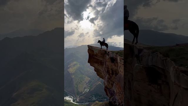 Девичья скала или Язык Тролля, село Старый Гоор, Дагестан, Россия