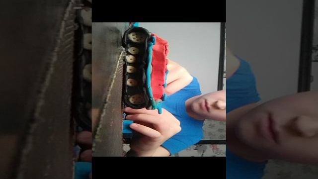 как слепить танк т 28 L часть 2