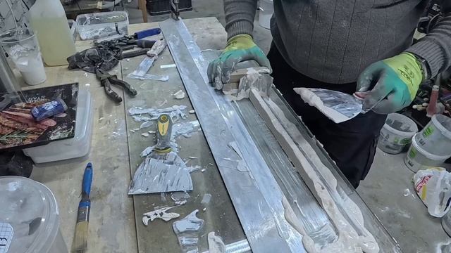 Молдинг из гипса, своим руками. Легко!