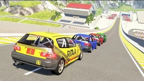 Эпичные скоростные прыжки #133 — BeamNG Drive