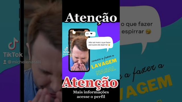 Limpeza Nasal com Lavador para tirar a Secreção do Nariz com Rinite Atacada
