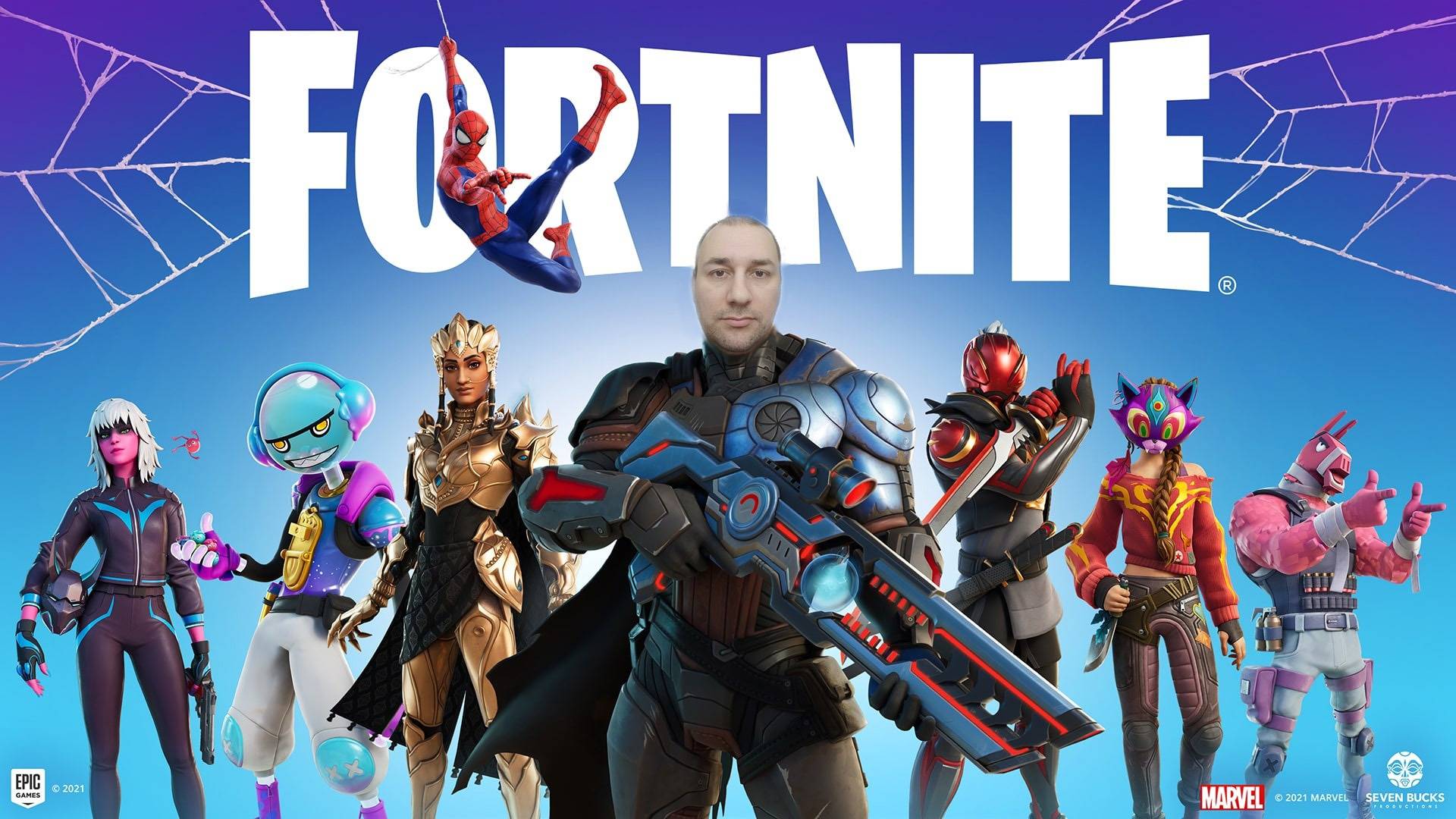 Fortnite Играю один в нулевую высоту.