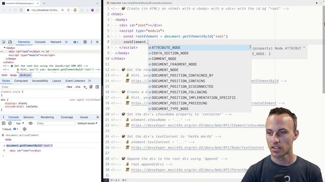 [Epic React] 003 Hello World in JS _ Epic React by Kent C. Dodds