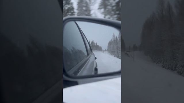 Зимне путешествие на авто