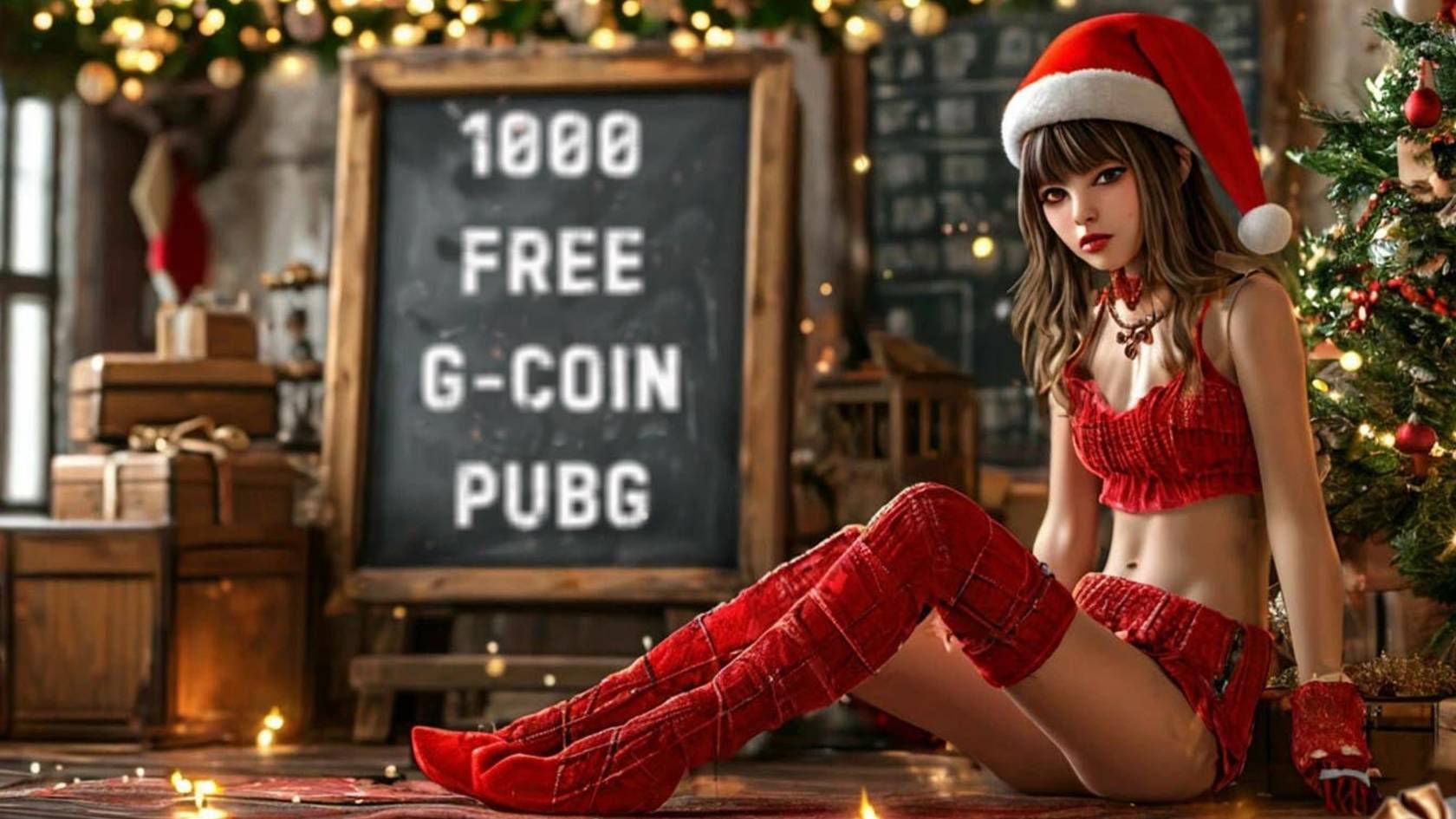 FREE 1000 G-COIN В НОВОГОДНЮЮ НОЧЬ НАЧНИ НОВЫЙ ГОД НА ПОЗИТИВЕ В PUBG:BATTLEGROUNDS #WinterFestival