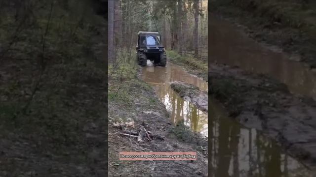 Вездеход БЕР 30v ТУРИСТ прогулка по лесу