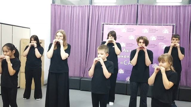 Актёрская школа "Сахар", открытый урок, группы 13 и 14