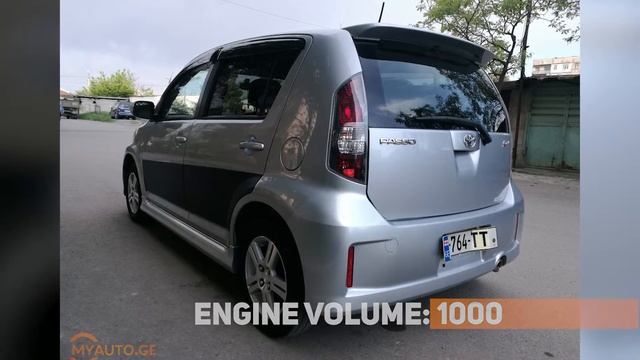 Toyota - Passo (2010, 92000 km, Automatic, Silver)