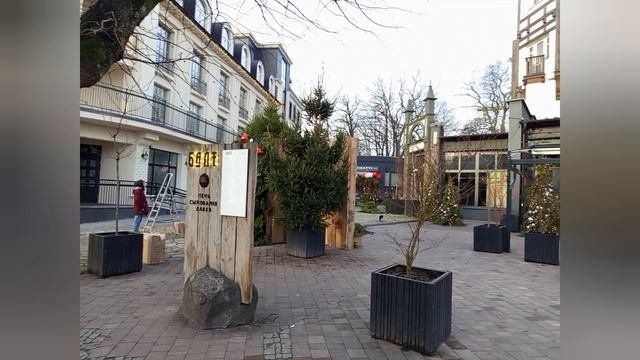 Зеленоградск, Калининградская область в предверии нового года