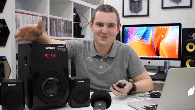 SVEN MS-2020 - ОБЗОР / УНИВЕРСАЛЬНАЯ АККУСТИКА / Аккустическая Система 2.1