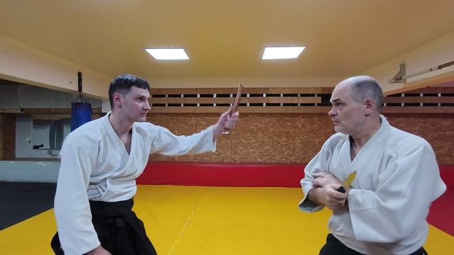 Танто дори режущее движение клинка.