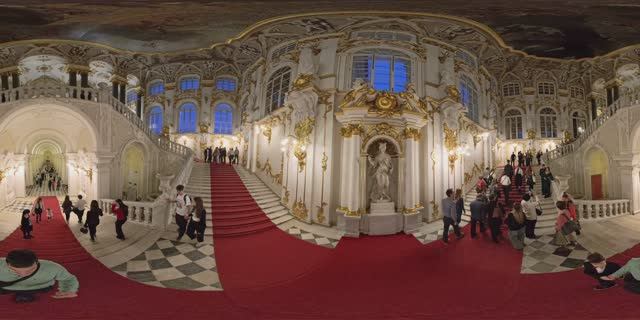 4к видео 360 панорама vr video по Эрмитажу в Санкт Петербурге | Hermitage Museum