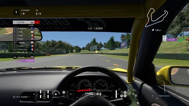 Gran Turismo™Nissan Silvia учимся дрифту