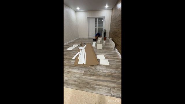 Подвесная тумба ТВ "Соло16" Белый/белый глянец.