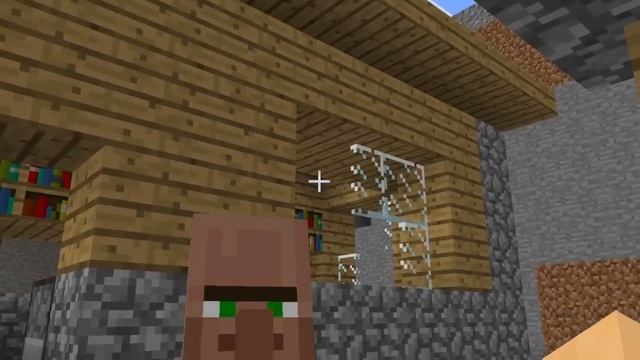 ПОЧЕМУ ЭТА ЧАСТЬ ДЕРЕВНИ ПРОВАЛИЛАСЬ ПОД ЗЕМЛЮ В МАЙНКРАФТ | Компот Minecraft