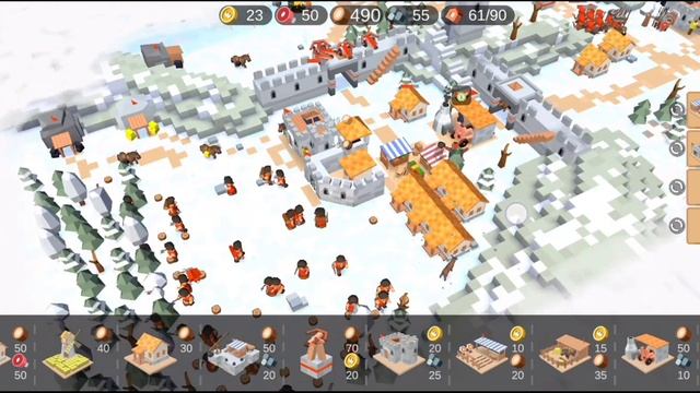 Siege Up. Прохождение кампании. Выпуск №21. Уровень - "Ледяная крепость". #gameplay #siege #up