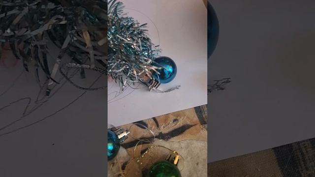 готовимся к новому году украшаем ёлочку❄