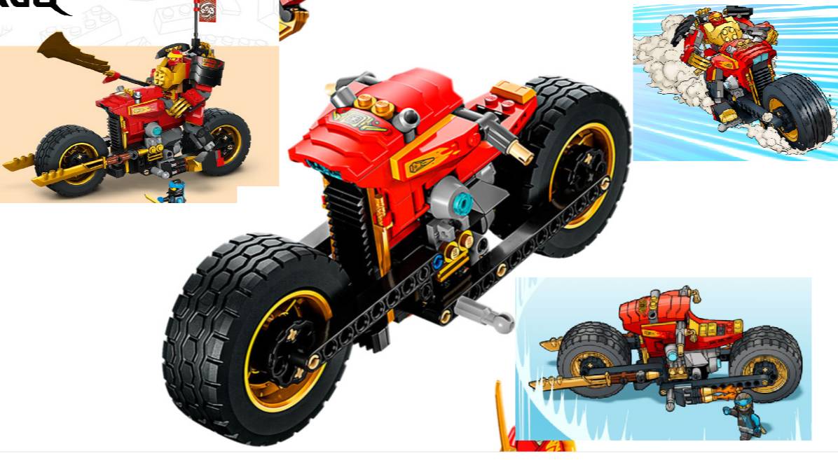 LEGO. Лего. мотоцикл робота. LEGO Ninjago 71783