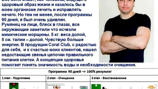 Анатолий Богачев Чита думал все 100% супер!   НО 90 дней  минус 5 кг, 5 см талии, энергии на 150%