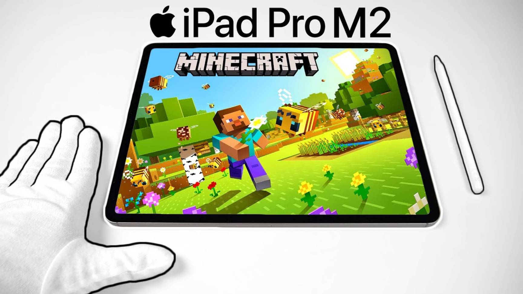 Распаковка Apple M2 iPad Pro - Лучший iPad для игр? (Майнкрафт, Call of Duty)