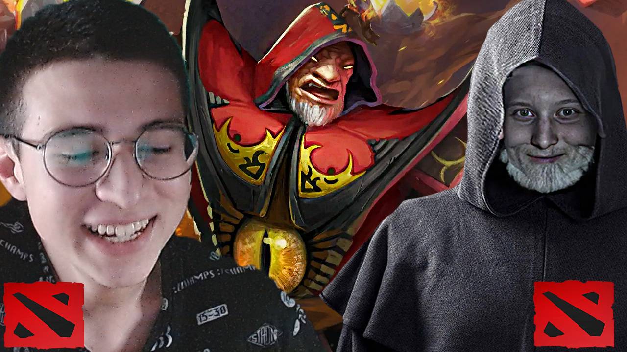 КОЛДУН С ГОЛЕМАМИ | WARLOCK DOTA 2 С БРАТОМ